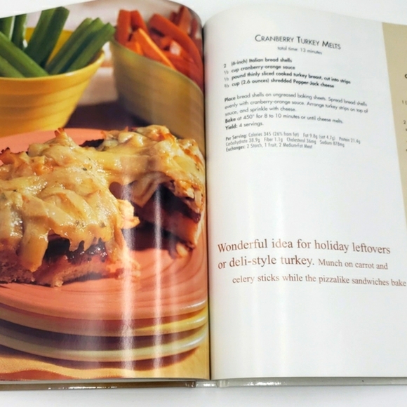 2/$10 Cooking Light 5 Ingredient 15 Minute Cookbook Hardcover Vintage Book - Picture 7 of 10